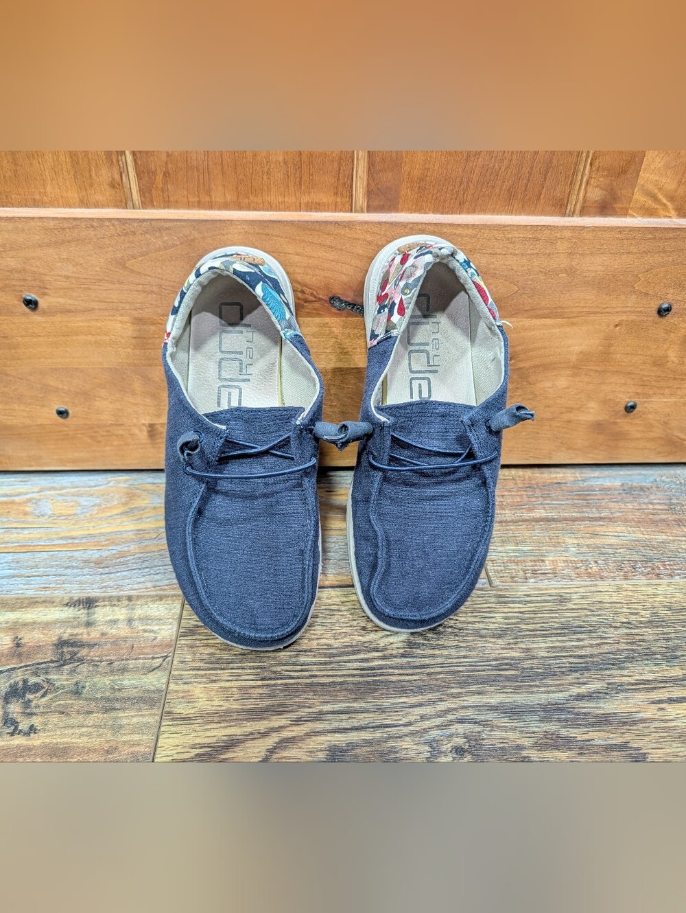 Hey Dude Navy Wendy Funk Women Size 6 - Picture 6 of 6